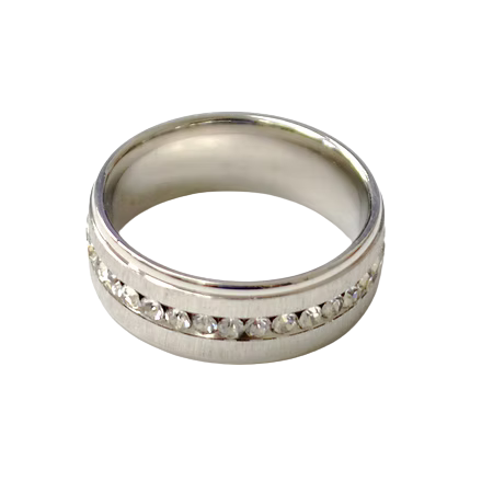 Brushed Diamond Band