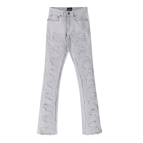 Stacked Distressed Mens Pants