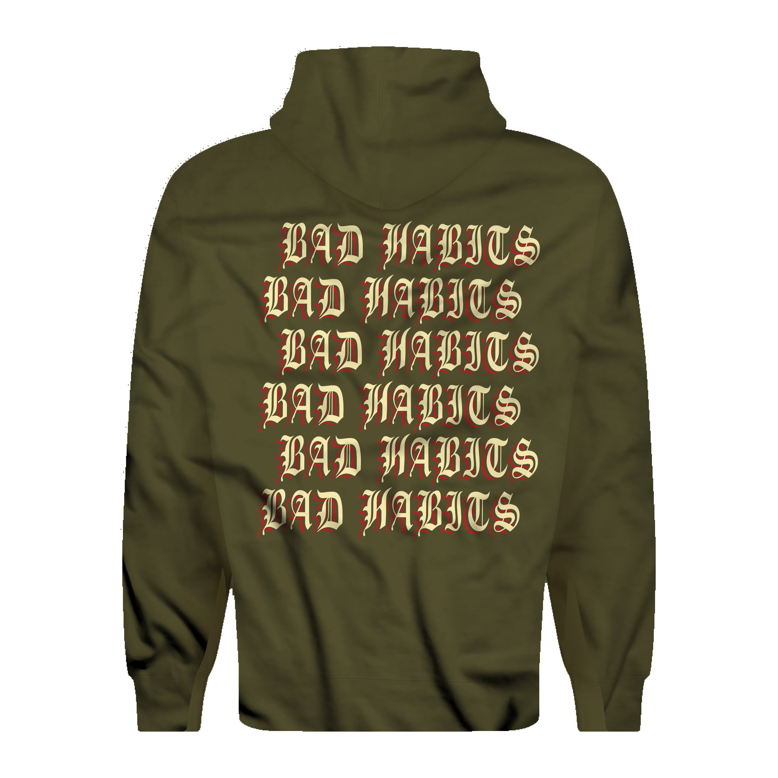 Bad Habits Olive Hoodie (Exclusive)