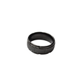Textured Black Ring