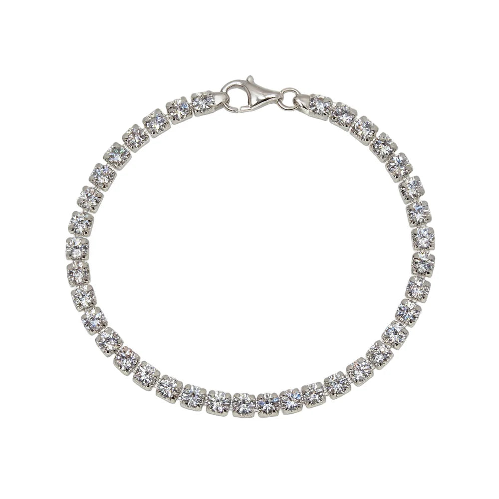 Tennis Bracelet Sterling Silver 4MM