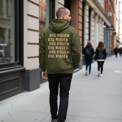 Bad Habits Olive Hoodie (Exclusive)